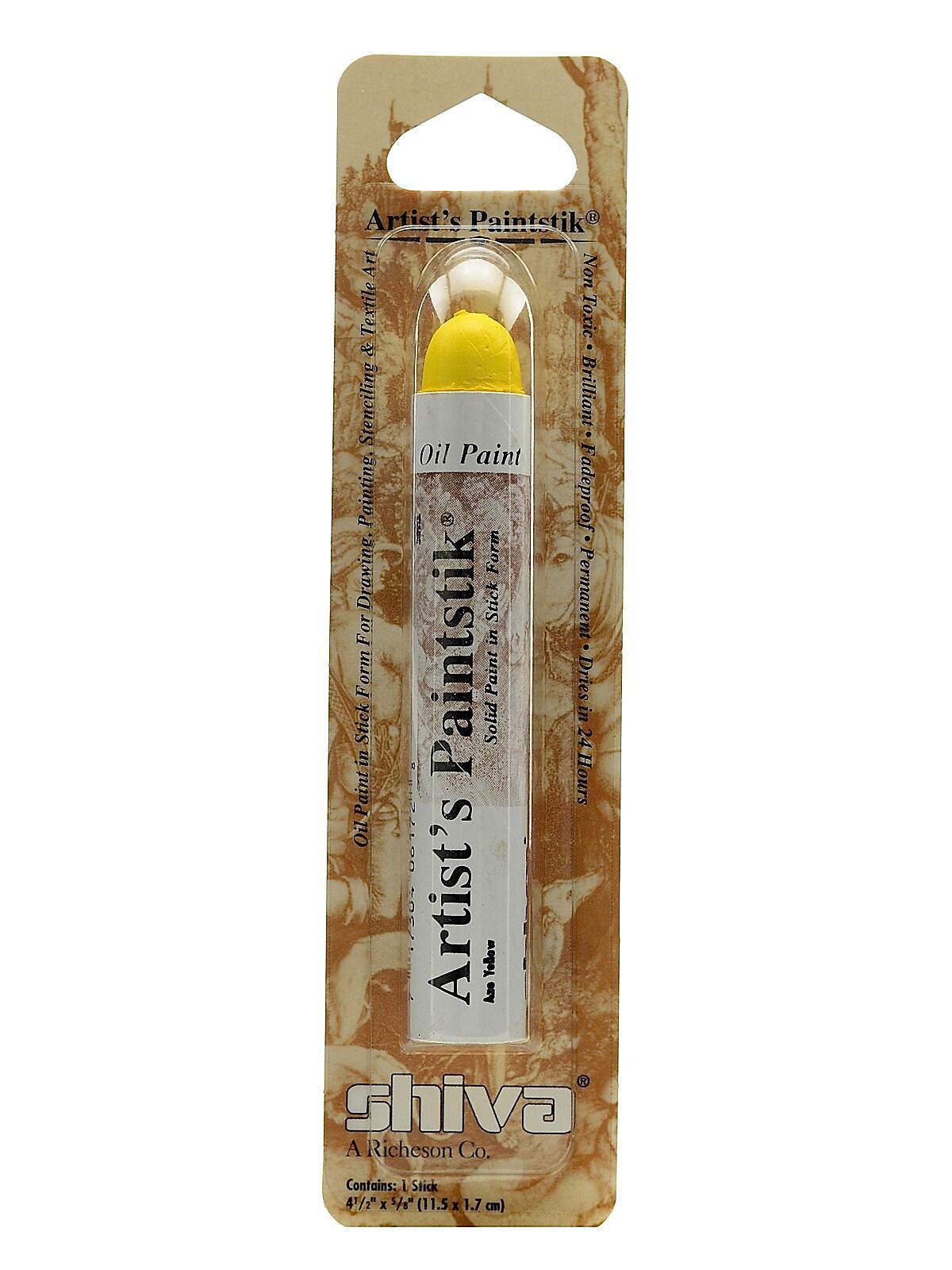 Shiva Artist's Paintstik Oil Colors Azo Yellow [Pack Of 3]