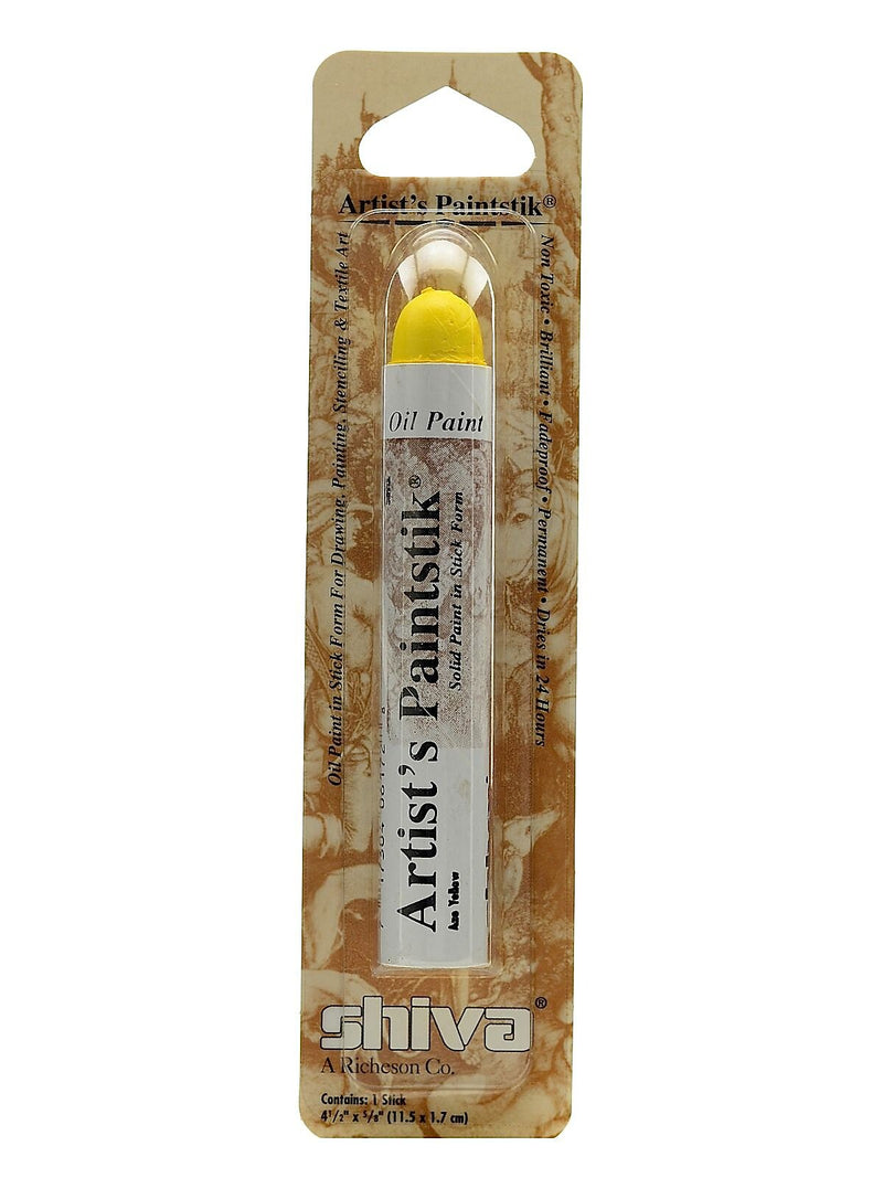 Shiva Artist's Paintstik Oil Colors Azo Yellow [Pack Of 3]