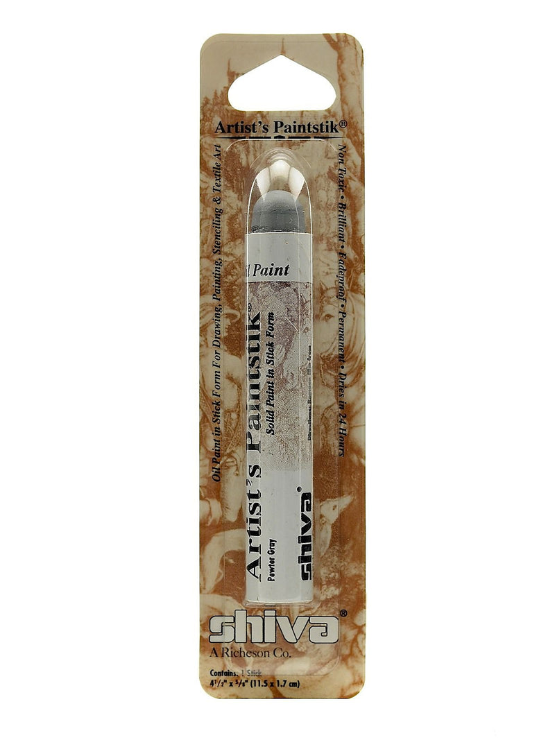 Shiva Artist's Paintstik Oil Colors Pewter Gray [Pack Of 3]