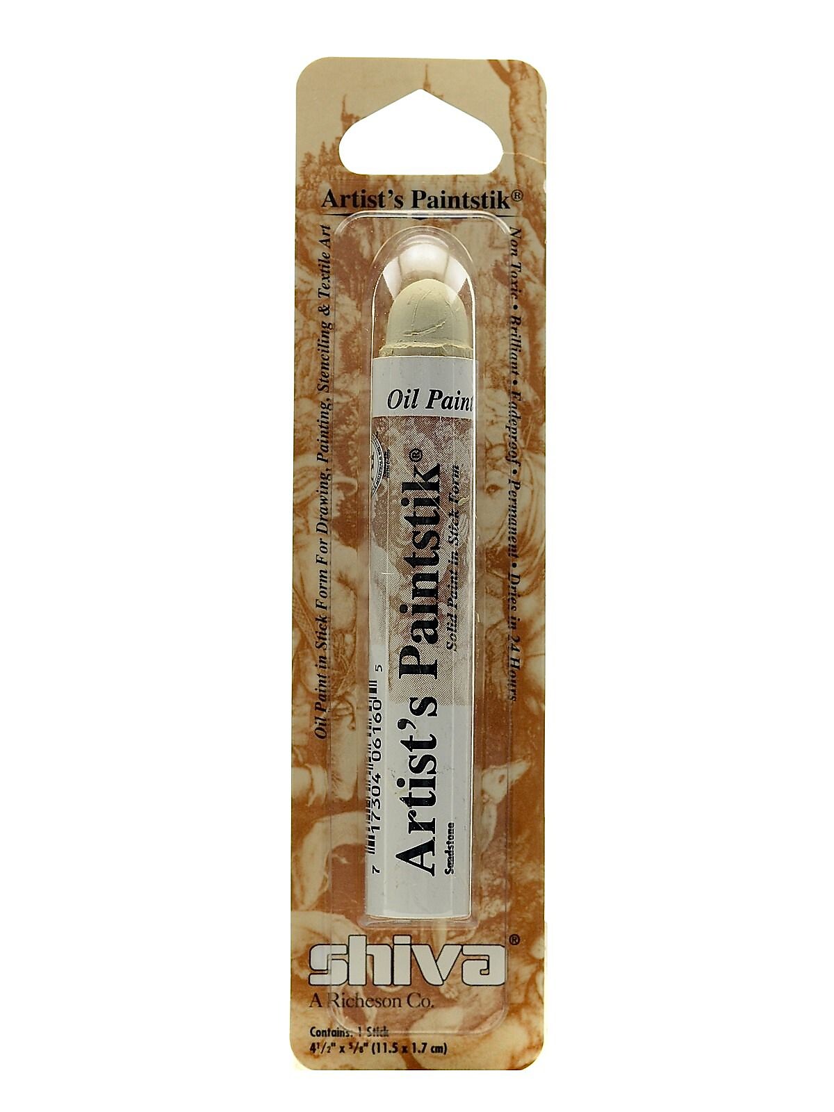 Shiva Artist's Paintstik Oil Colors Sandstone Decorative [Pack Of 3]