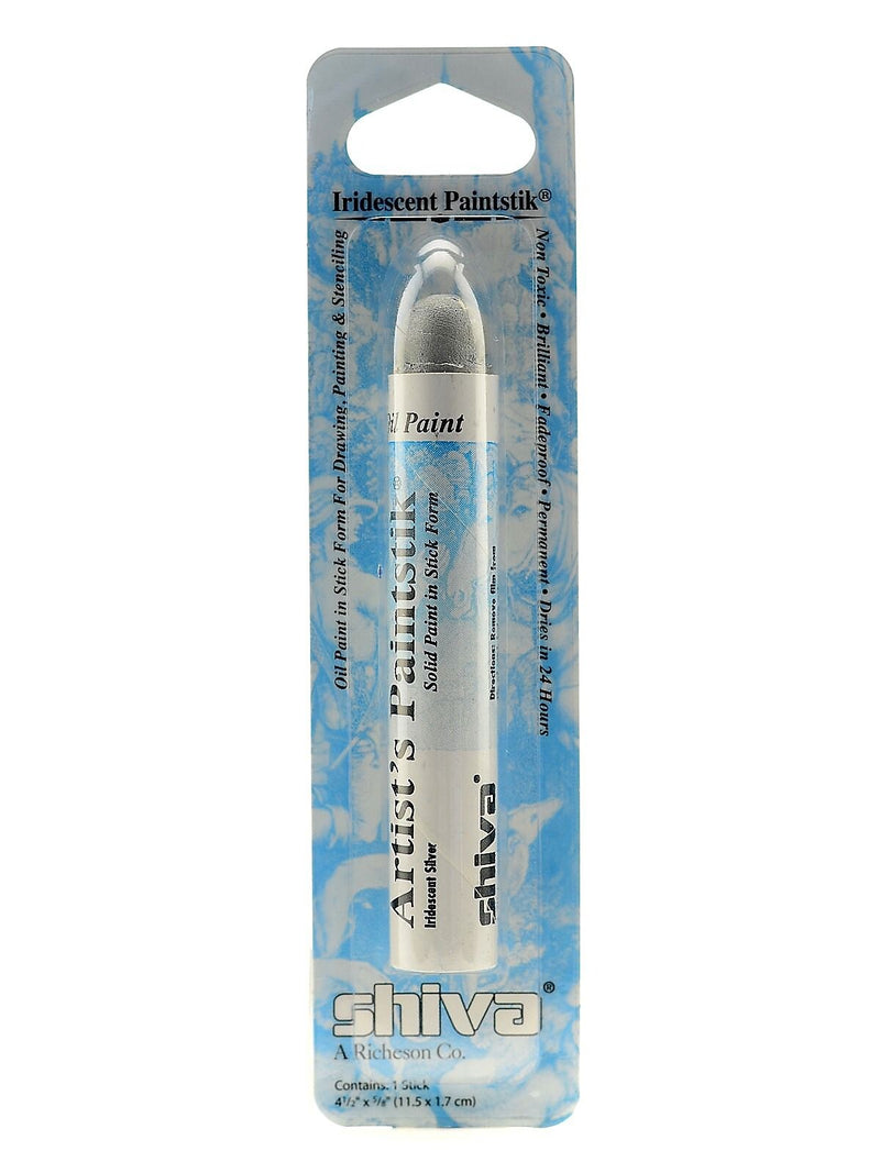 Shiva Artist's Paintstik Oil Colors Silver Iridescent