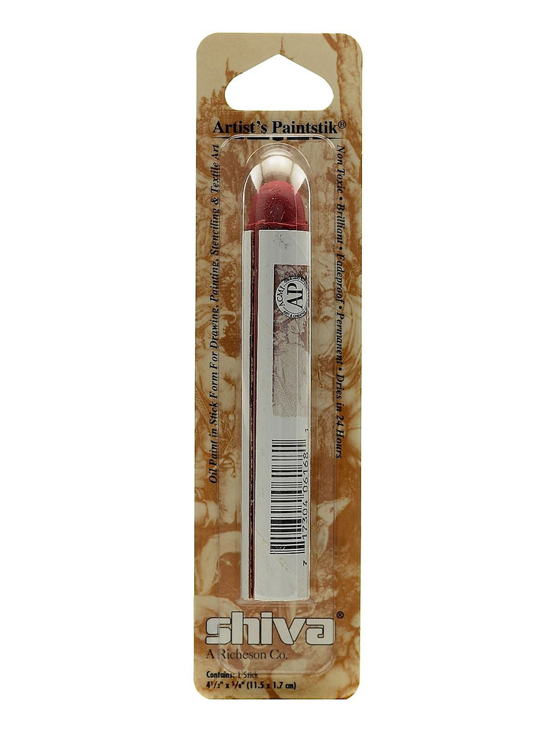 Shiva Artist's Paintstik Oil Colors Tompte Red Decorative [Pack Of 3]