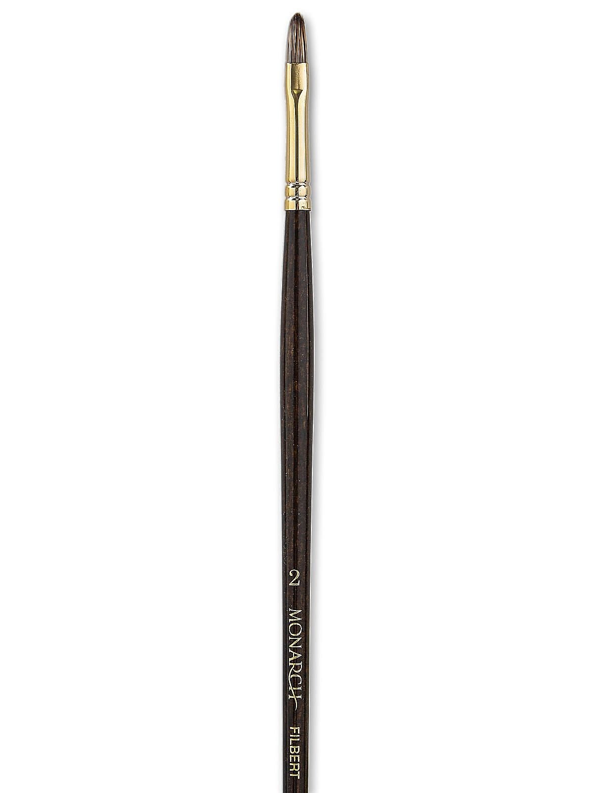 Winsor And Newton Monarch Brushes 2 Filbert Long Handle
