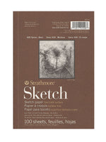 Strathmore 400 Series 5.5" x 8.5" Wire Bound Sketch Pad, 100 Sheets/Pad, 4/Pack (46476-PK4)