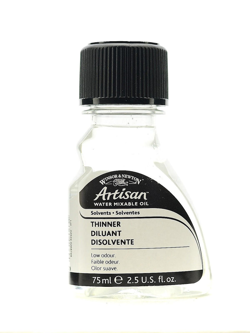 Winsor And Newton Artisan Water, Mixable Mediums, Thinner, 75Ml, 2/Pack (46882-Pk2)