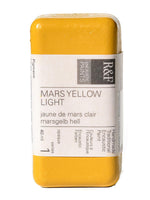 R  And  F Handmade Paints Encaustic Paint Mars Yellow Light 40 Ml [Pack Of 2]