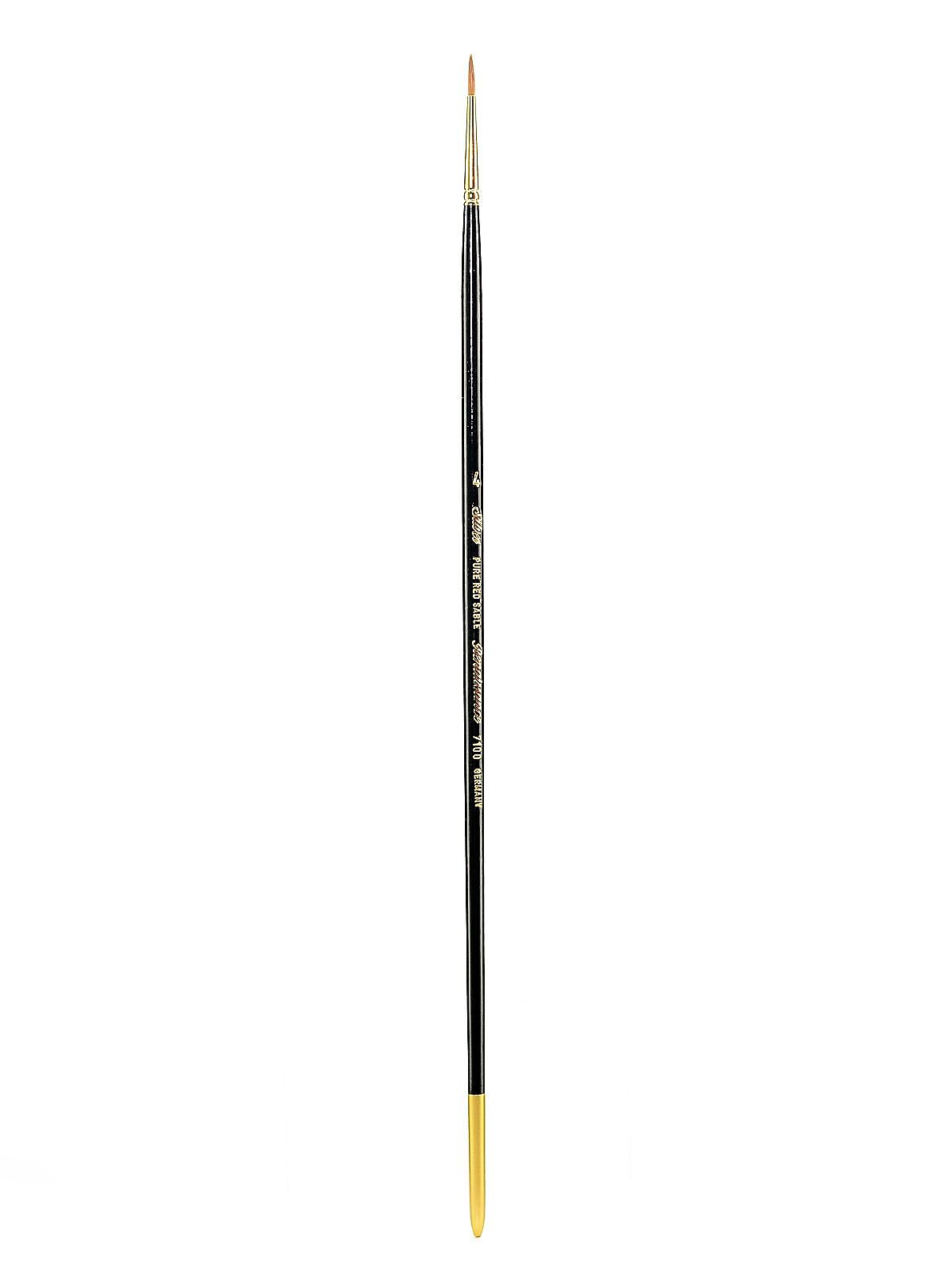 Silver Brush Renaissance Series Brushes Long Handle, 4 Round No 7100 (46418)