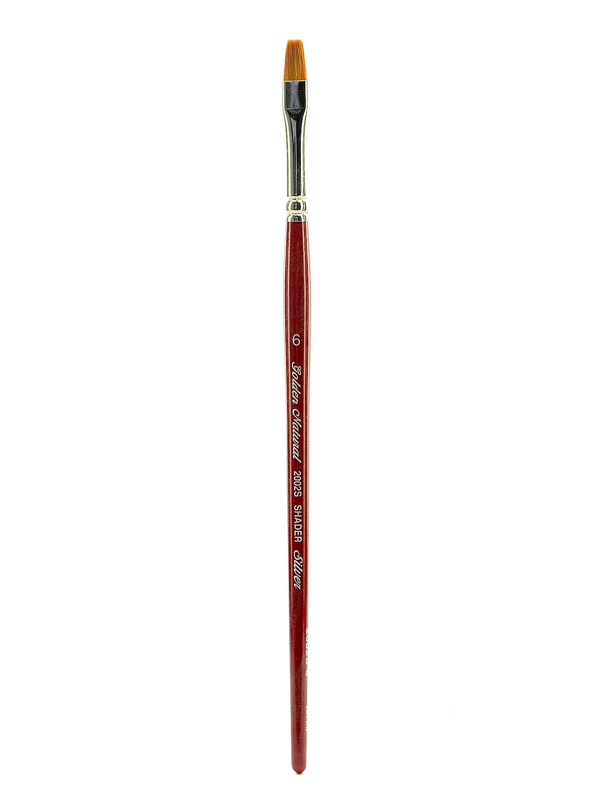 Silver Brush Golden Natural Series Brushes 6 Bright 2002S (27065)