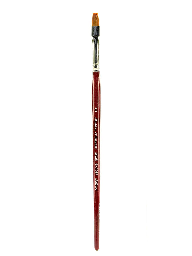 Silver Brush Golden Natural Series Brushes 6 Bright 2002S (27065)