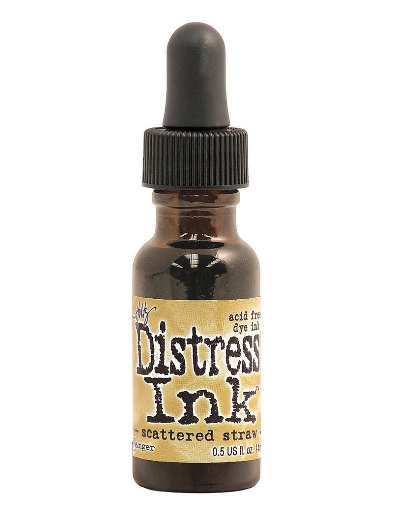 Ranger Tim Holtz Distress Ink Reinker Bottle, Scattered Straw, 3/Pack (35764-PK3)