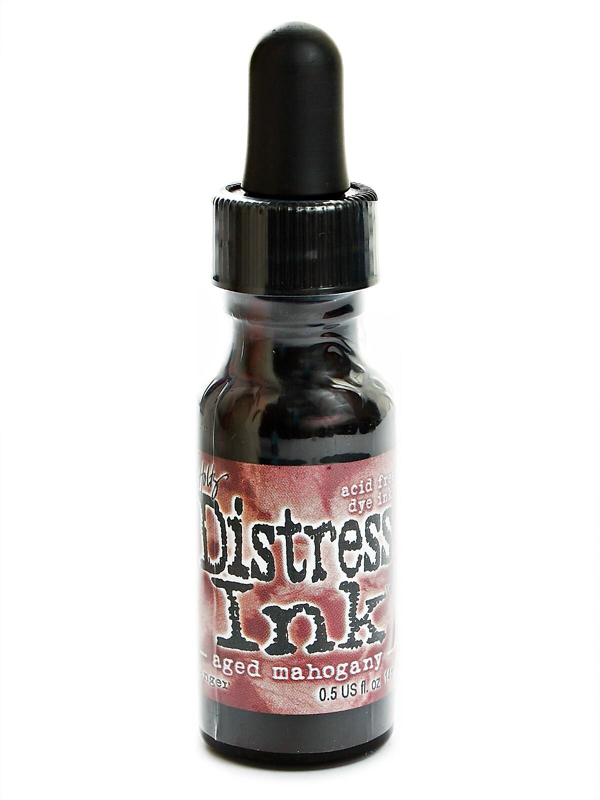 Ranger Tim Holtz Distress Ink Reinker Bottle, Aged Mahogany, 3/Pack (36462-PK3)
