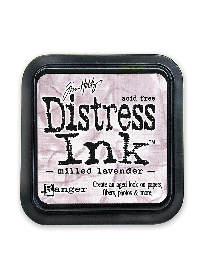 Ranger Tim Holtz Distress Ink Pads, 2" x 2", Milled Lavender, 3/Pack (38887-PK3)