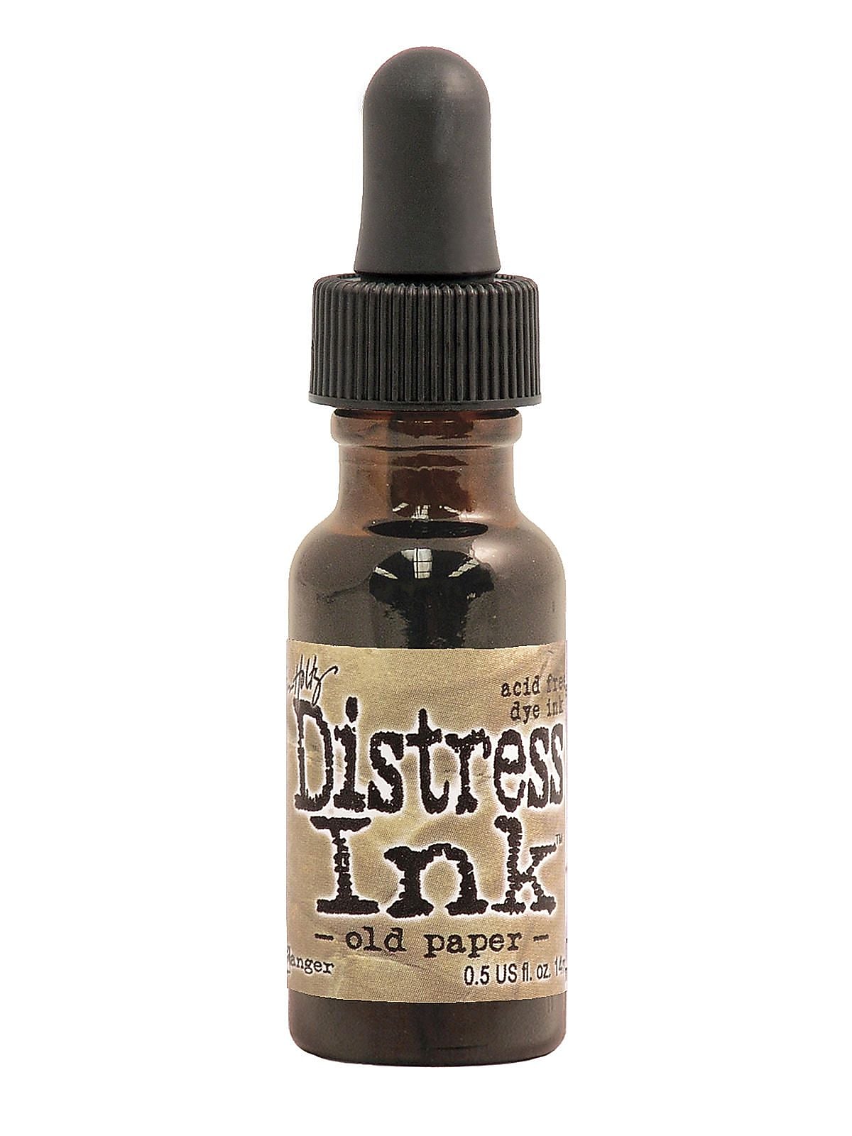 Ranger Tim Holtz Distress Ink Reinker Bottle, Old Paper, 3/Pack (61876-PK3)