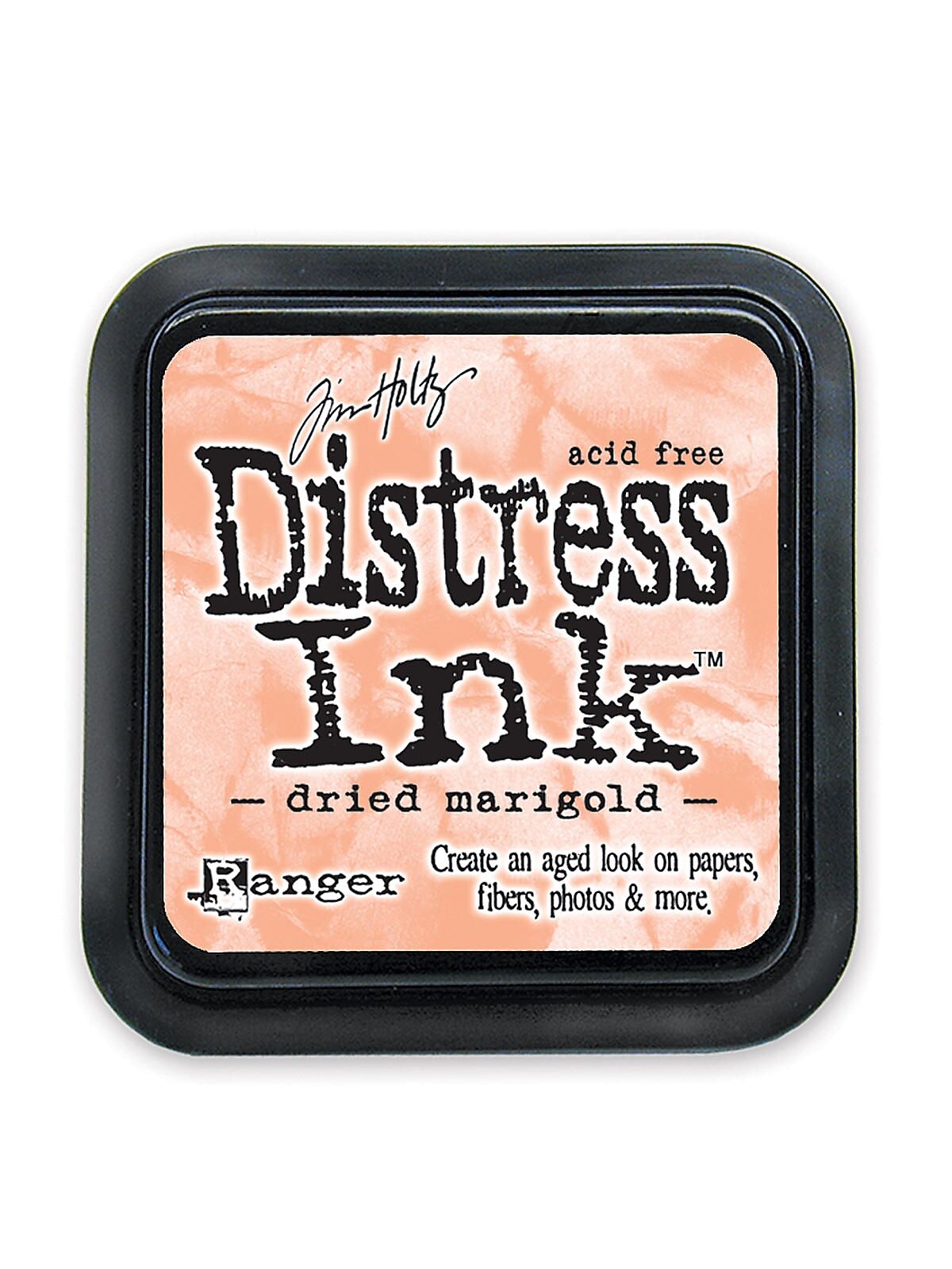 Ranger Tim Holtz Distress Ink Pads, 2" x 2", Dried Marigold, 3/Pack (65853-PK3)
