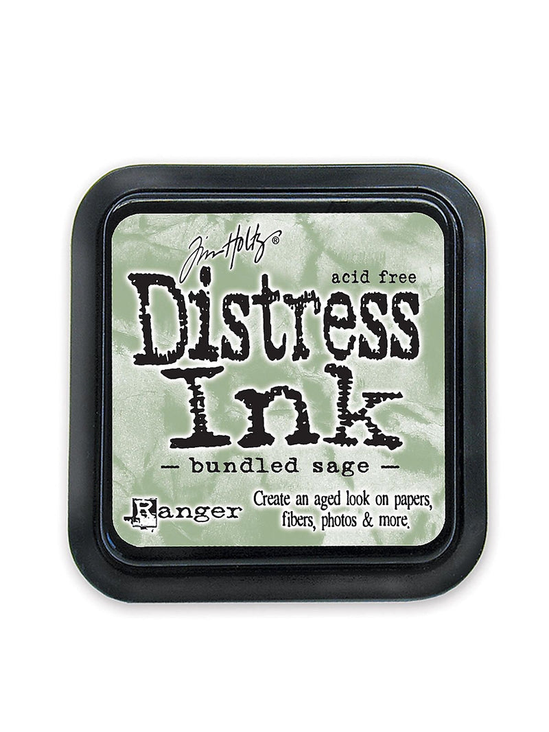 Ranger Tim Holtz Distress Ink Pads, 2" x 2", Bundled Sage, 3/Pack (69439-PK3)