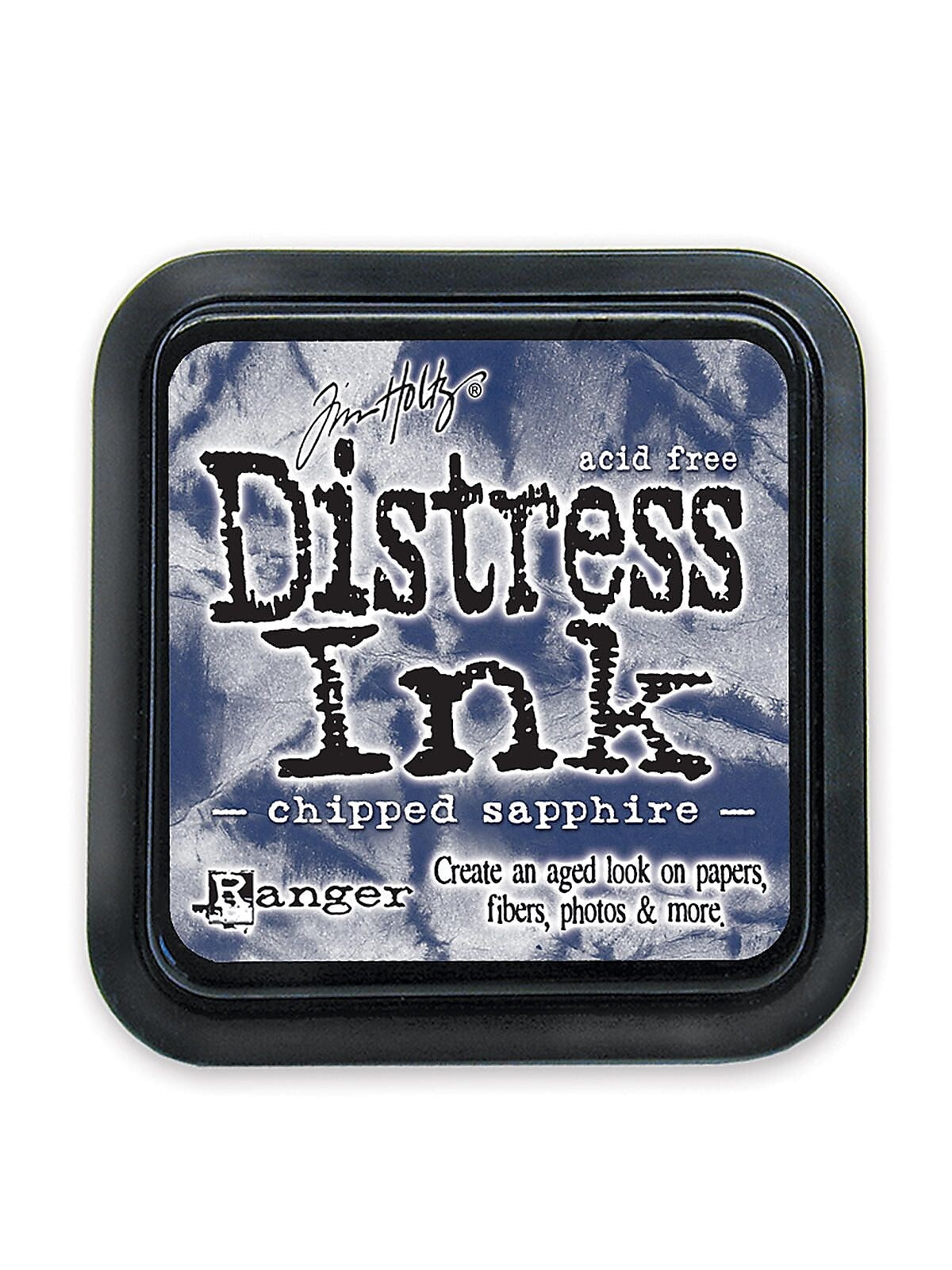 Ranger Tim Holtz Distress Ink Chipped Sapphire Pad [Pack Of 3]
