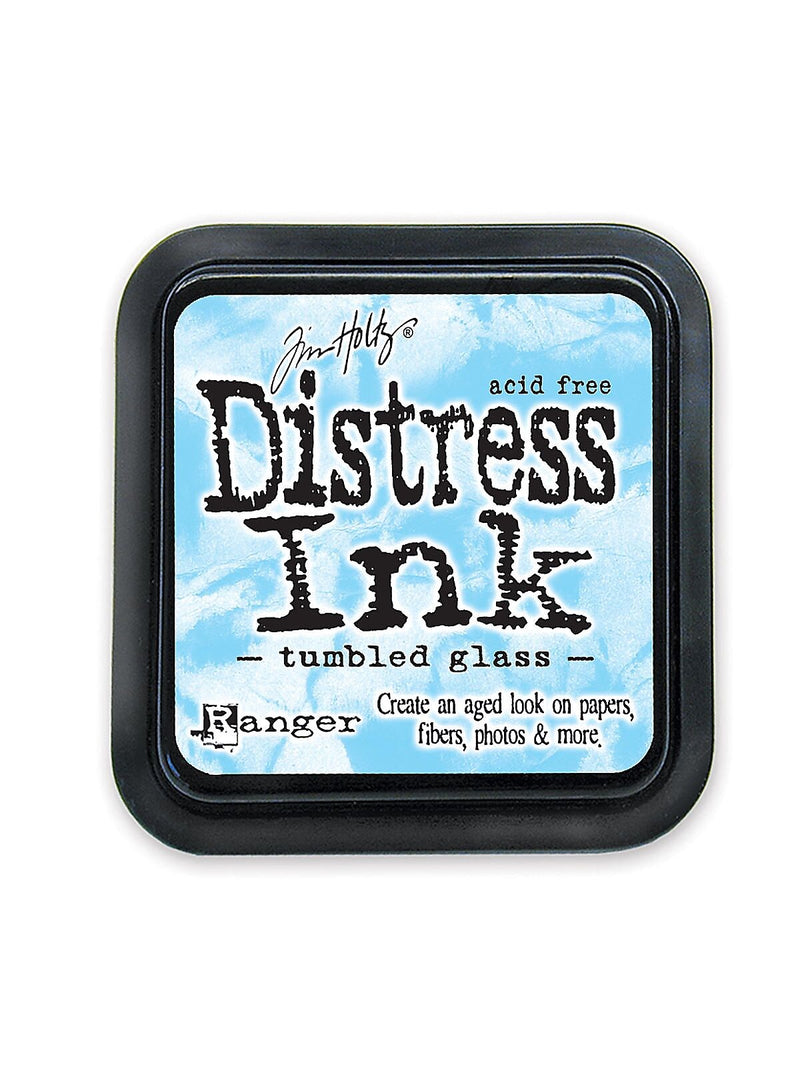 Ranger Tim Holtz Distress Ink Pads, 2" x 2", Tumbled Glass, 3/Pack (69451-PK3)