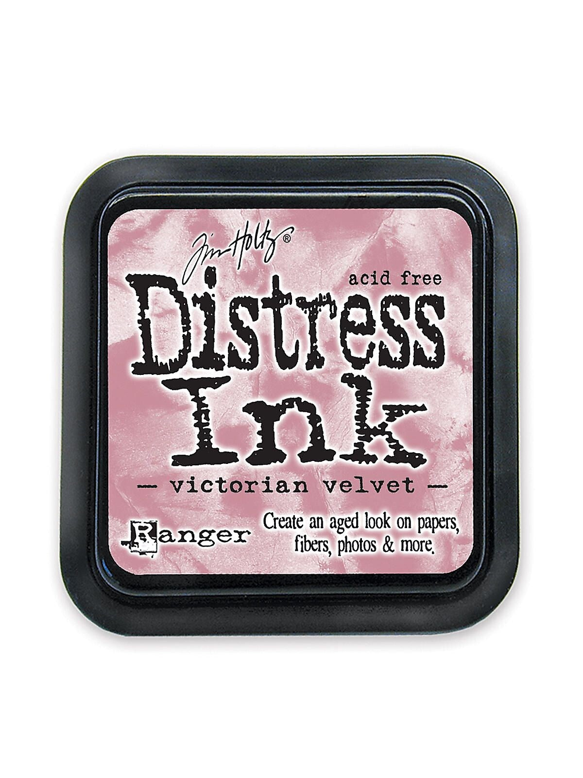 Ranger Tim Holtz Distress Ink Pads, 2" x 2", Victorian Velvet, 3/Pack (69453-PK3)