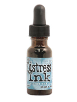 Ranger Tim Holtz Distress Ink Stormy Sky 0.5 Oz. Reinker Bottle [Pack Of 3]