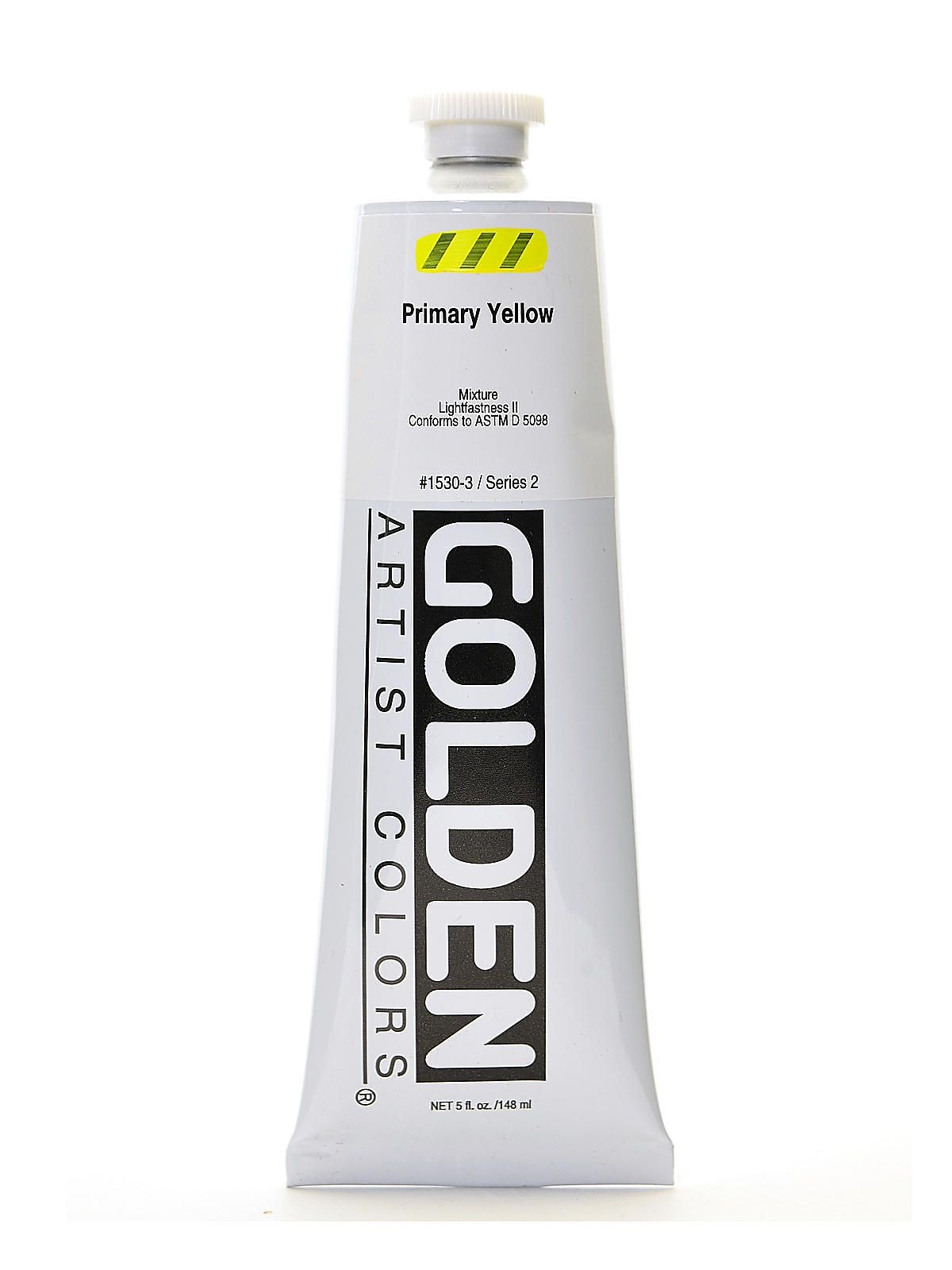 Golden Heavy Body Acrylics, Primary Yellow, 5Oz (71834)