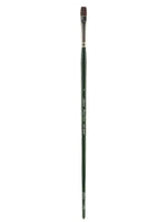 Silver Brush Ruby Satin Series Synthetic Brushes, Long Handle, 4-Bright 2502 (54319)