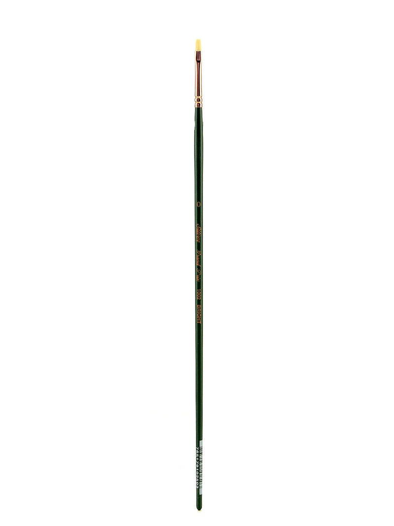 Silver Brush Grand Prix Series 1003 Hog Bristle Brush 0 Bright 1002