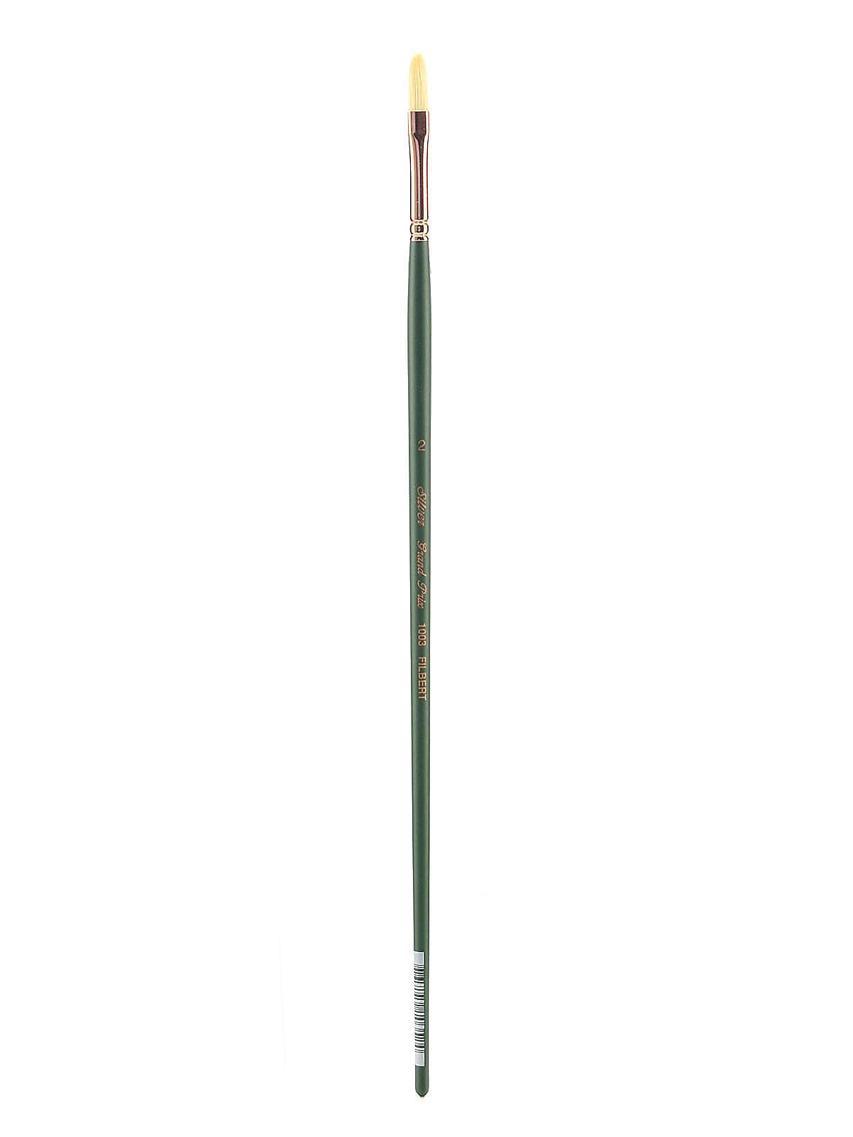Silver Brush Grand Prix Series 1003 Hog Bristle Brush 2 Filbert 1003