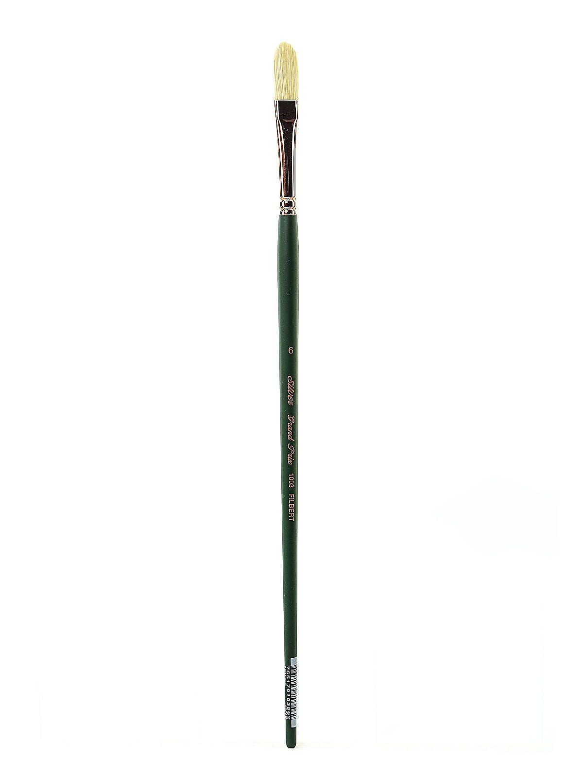 Silver Brush Grand Prix Series 1003 Hog Bristle Brush 6 Filbert 1003