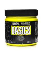 Liquitex Basics Acrylics Colors, Primary Yellow, 32Oz Jar (43521)