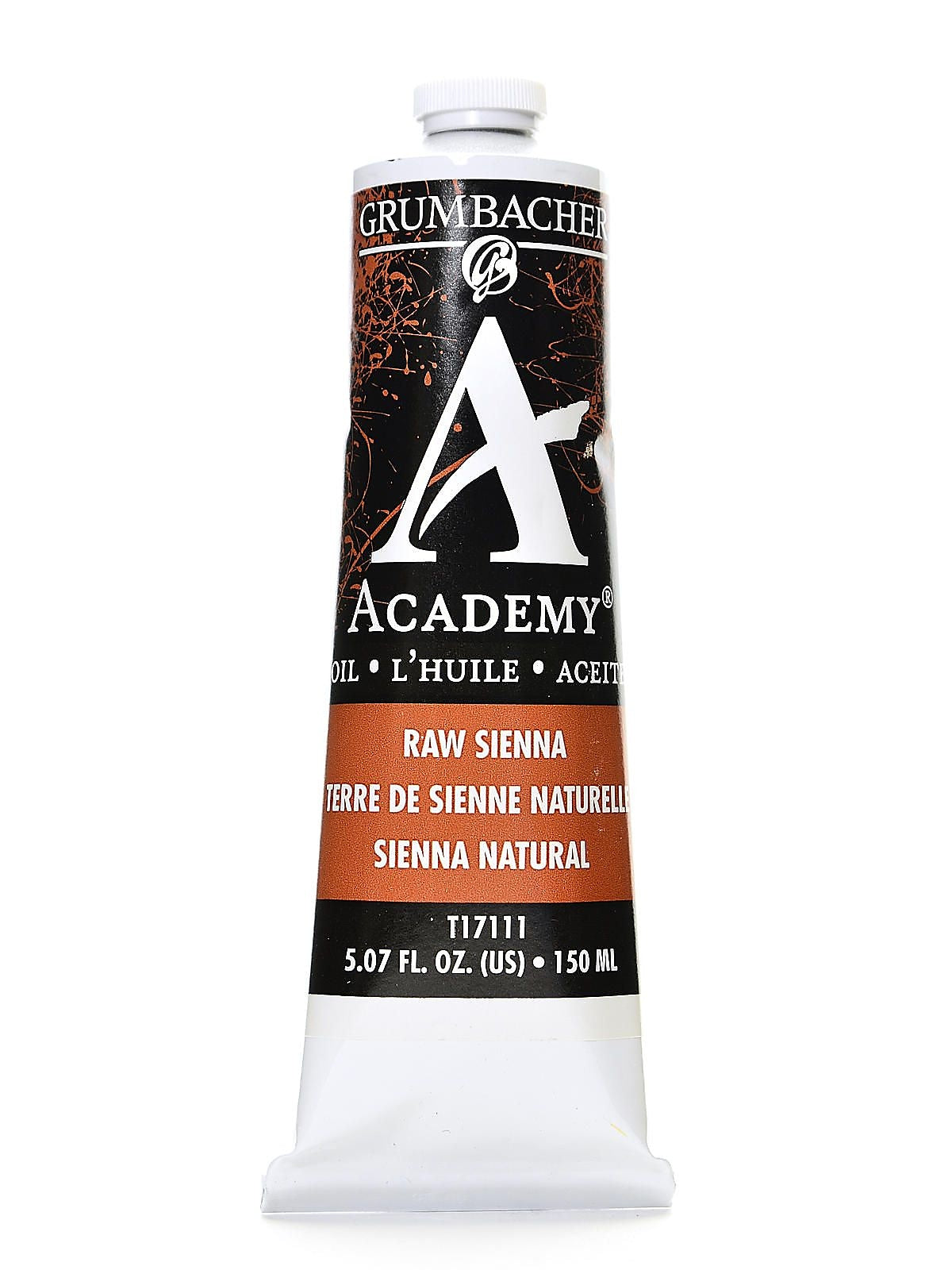 Grumbacher Academy Oil Colors Raw Sienna 5.07 Oz.