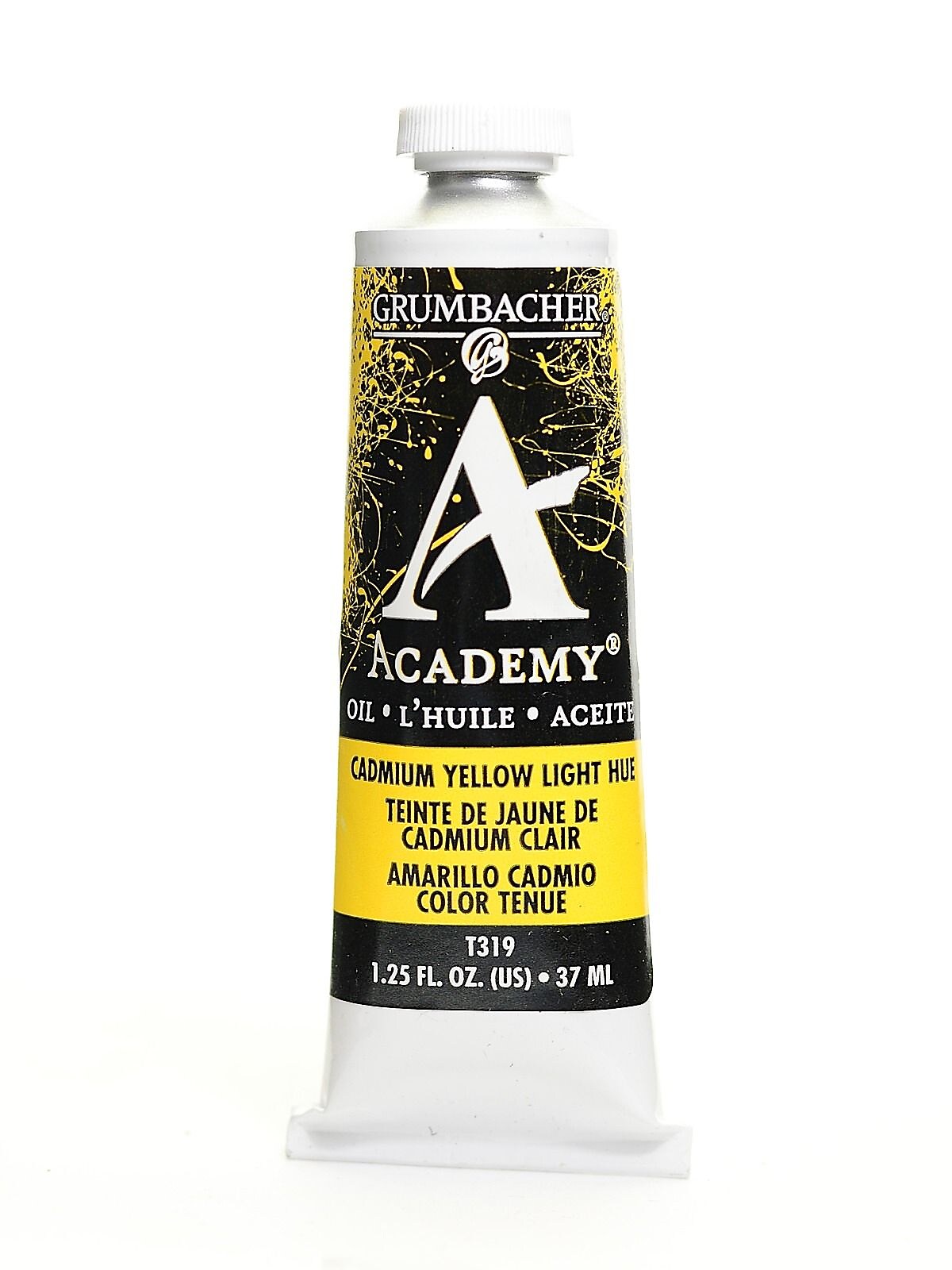 Grumbacher Academy Oil Colors Cadmium Yellow Light Hue 1.25 Oz. [Pack Of 3]