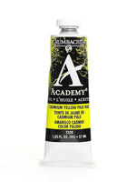 Grumbacher Academy Oil Colors Cadmium Yellow Pale Hue 1.25 Oz. [Pack Of 3]