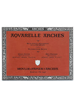 Arches Aquarelle Watercolor Block, 140Lb, Hot Press, 9" X 12" (40079)