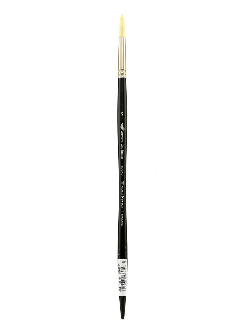 Winsor And Newton Artists' Oil Brushes 5 Round