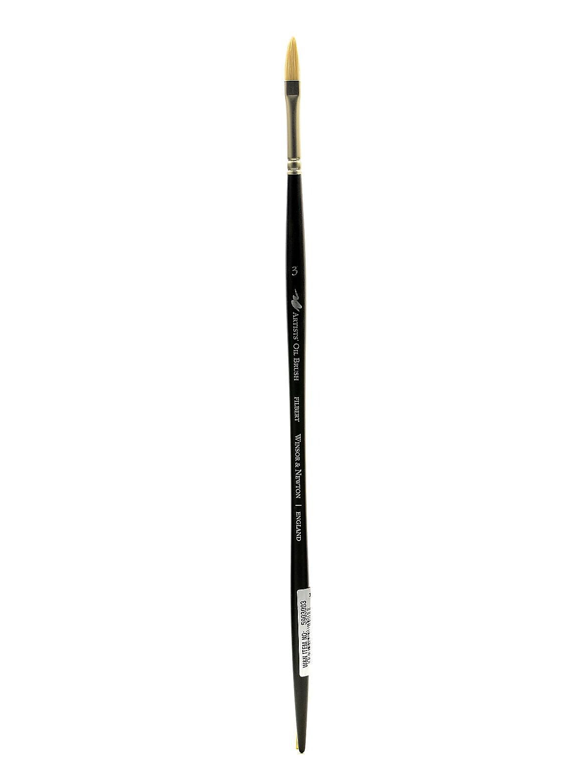 Winsor And Newton Artists' Oil Brushes 3 Filbert