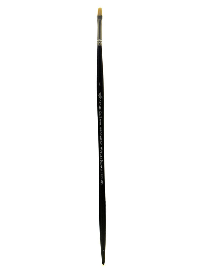 Winsor And Newton Artists' Oil Brush, 1, Bright (17148)