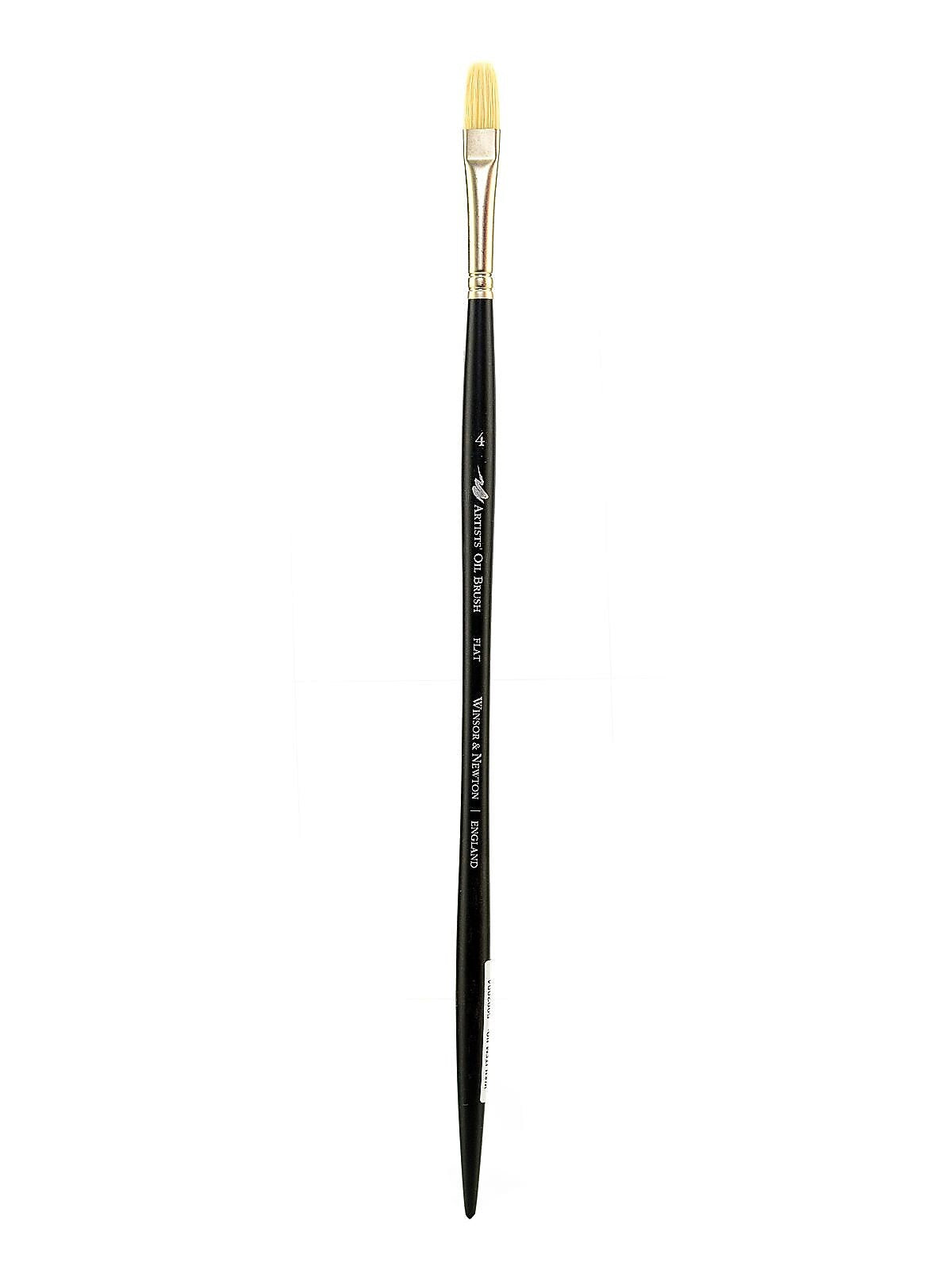 Winsor And Newton Artists' Oil Brushes 4 Flat