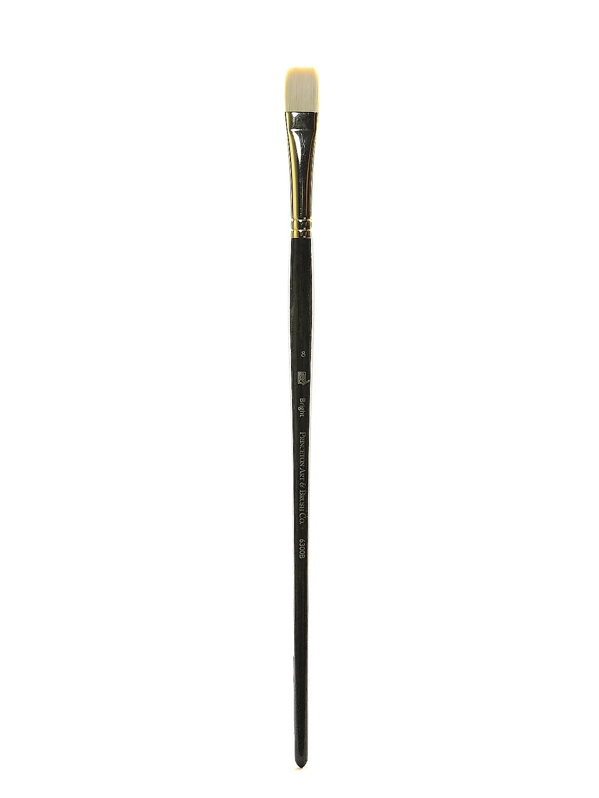 Princeton Series 6300 Synthetic Bristle Acrylic And Oil Brush, 8-Bright (14908)