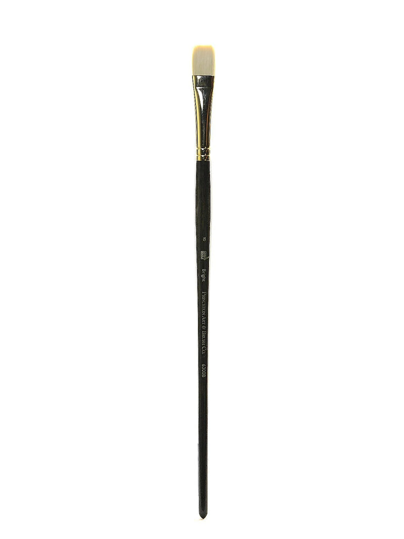 Princeton Series 6300 Synthetic Bristle Acrylic And Oil Brush, 8-Bright (14908)