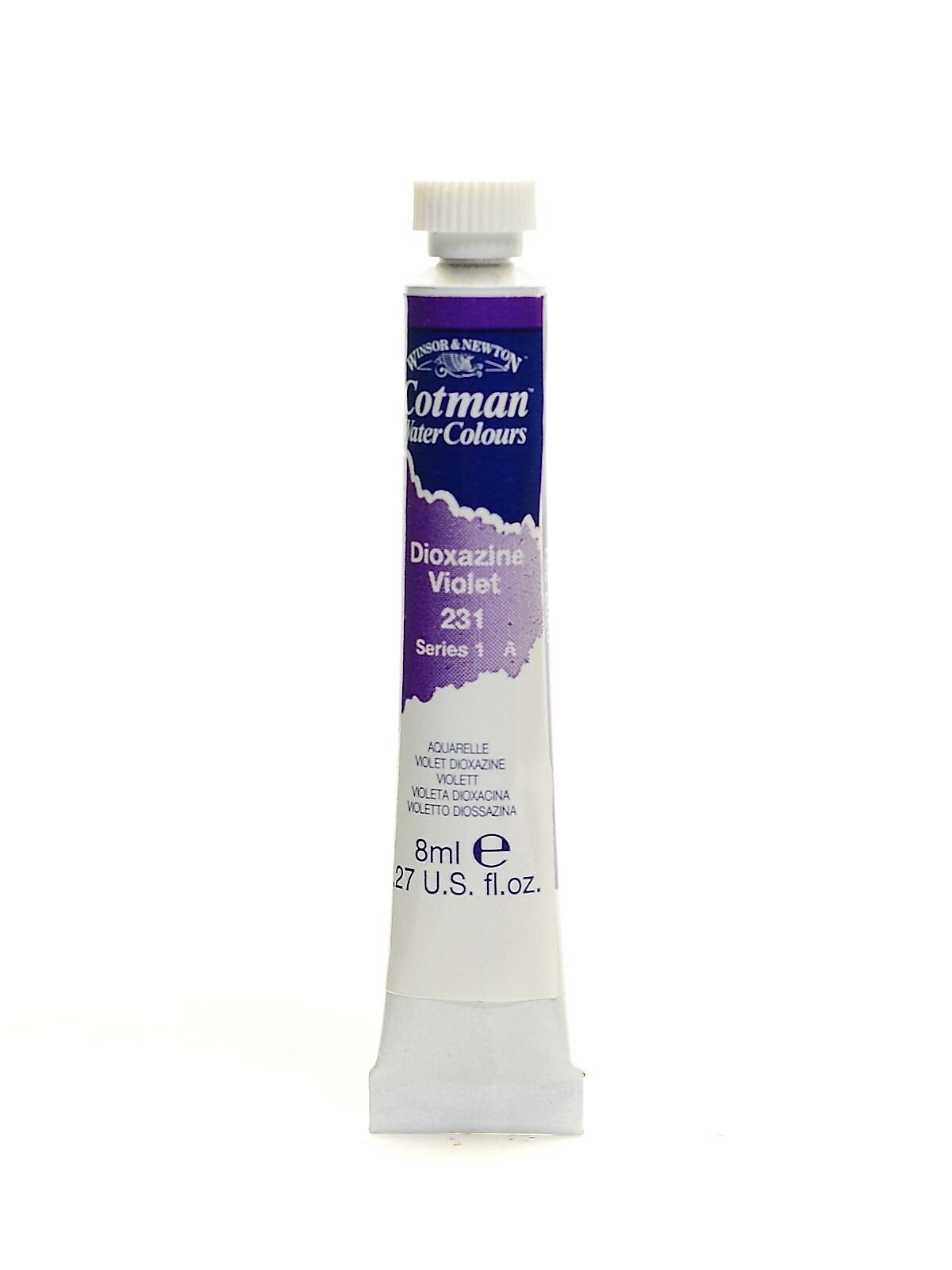 Winsor And Newton Cotman Water Colours, Dioxazine Violet No 231, 8Ml, 4/Pack