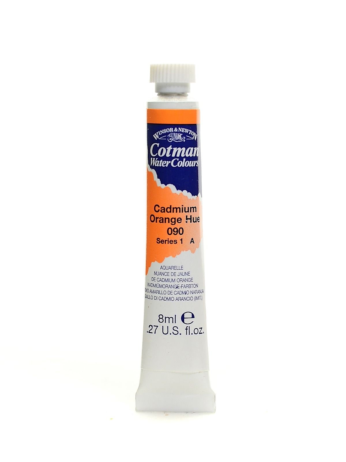 Winsor And Newton Cotman Watercolors Cadmium Orange Hue 90 8 Ml Pack Of 4 (39391-Pk4)