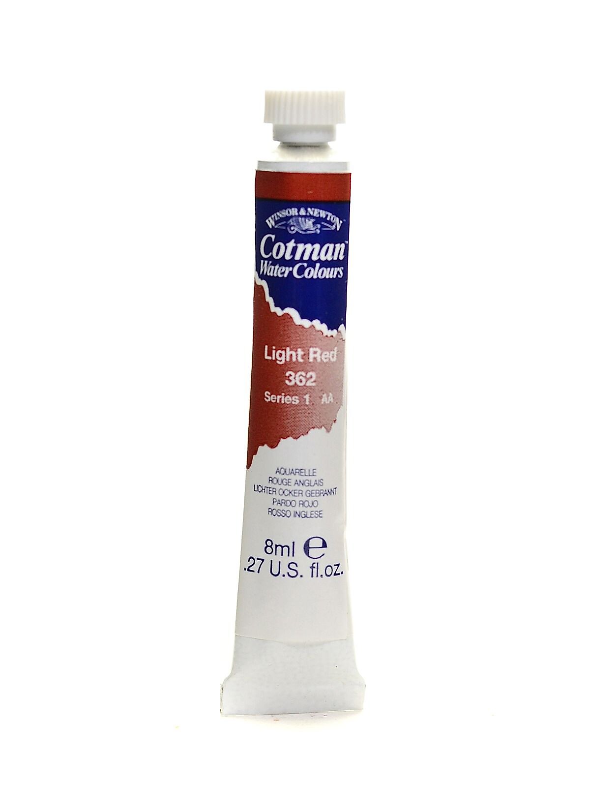 Winsor  And  Newton Cotman Water Colours Light Red 362 8 Ml [Pack Of 4]