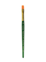 Princeton Series-4350 Synthetic Watercolor And Acrylic Brushes, 10 Flat Shader (24142)