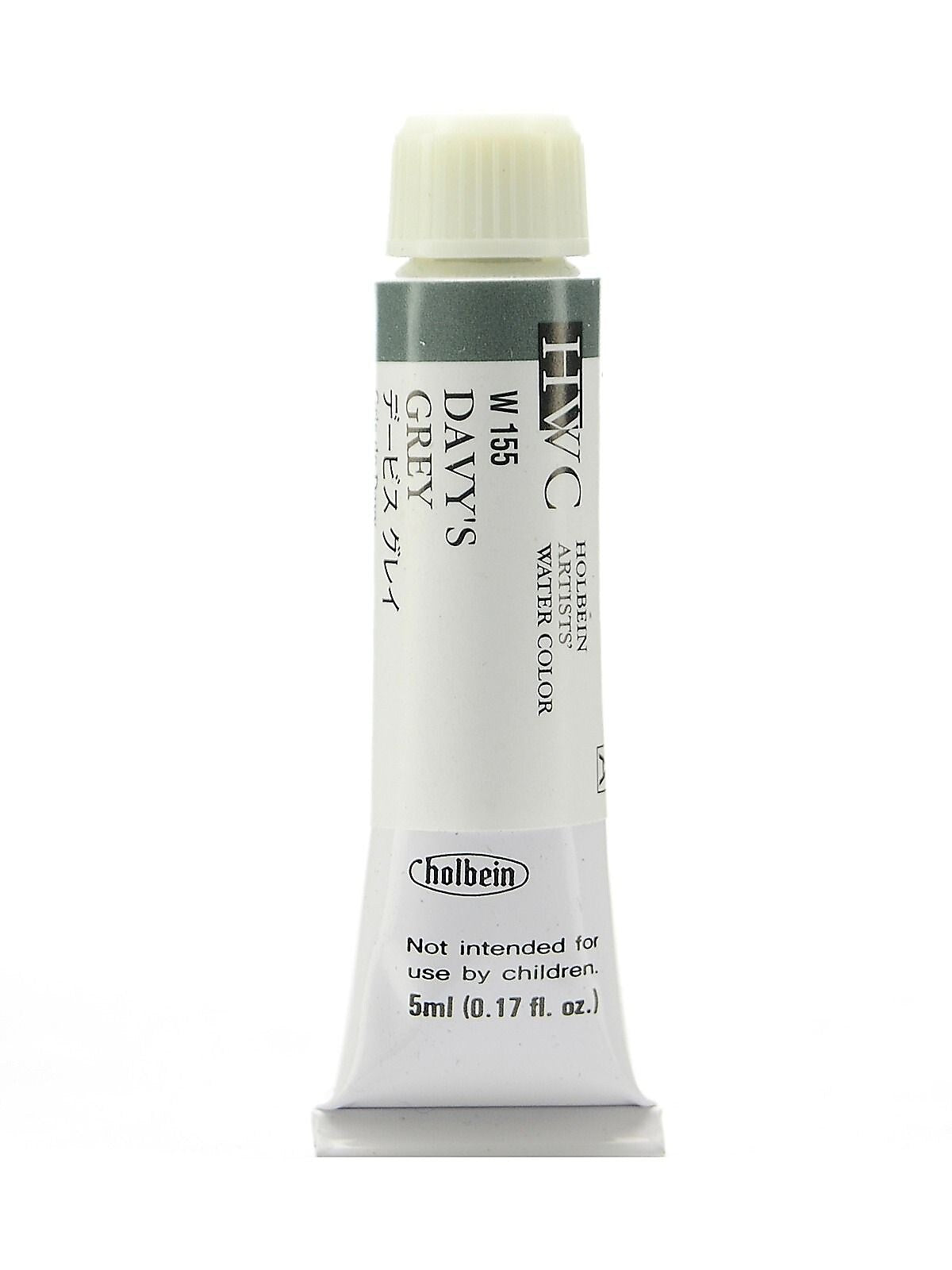 Holbein Artist Watercolor Davy's Gray, 5Ml, 2/Pack (97082-Pk2)