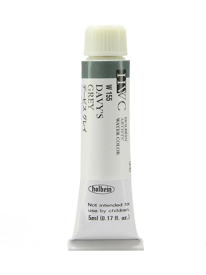 Holbein Artist Watercolor Davy's Gray, 5Ml, 2/Pack (97082-Pk2)