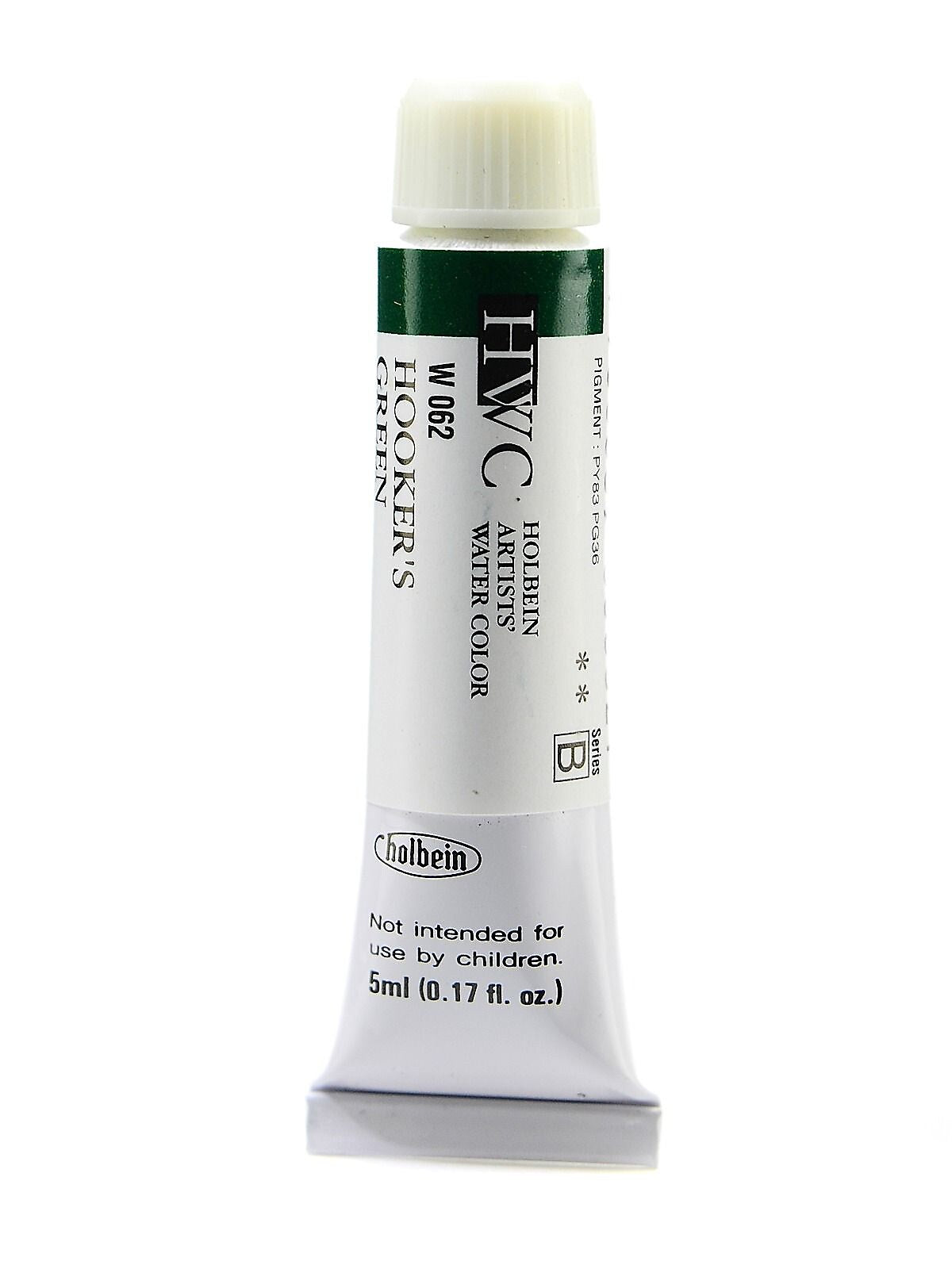 Holbein Artist Watercolor, Hooker's Green, 5Ml, 2/Pack
