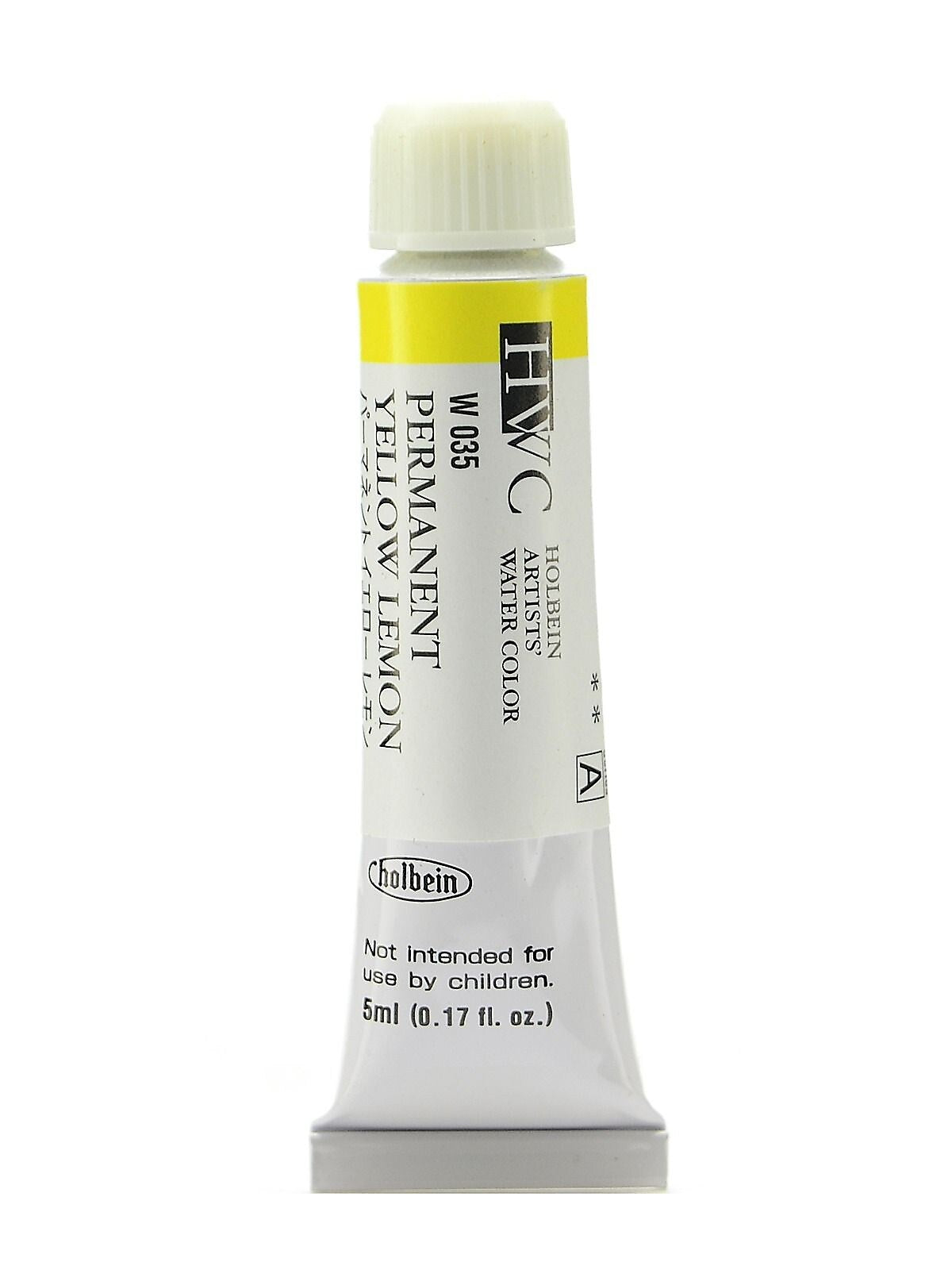 Holbein Artist Watercolor, Permanent Yellow Lemon, 5Ml, 2/Pack (97124-Pk2)