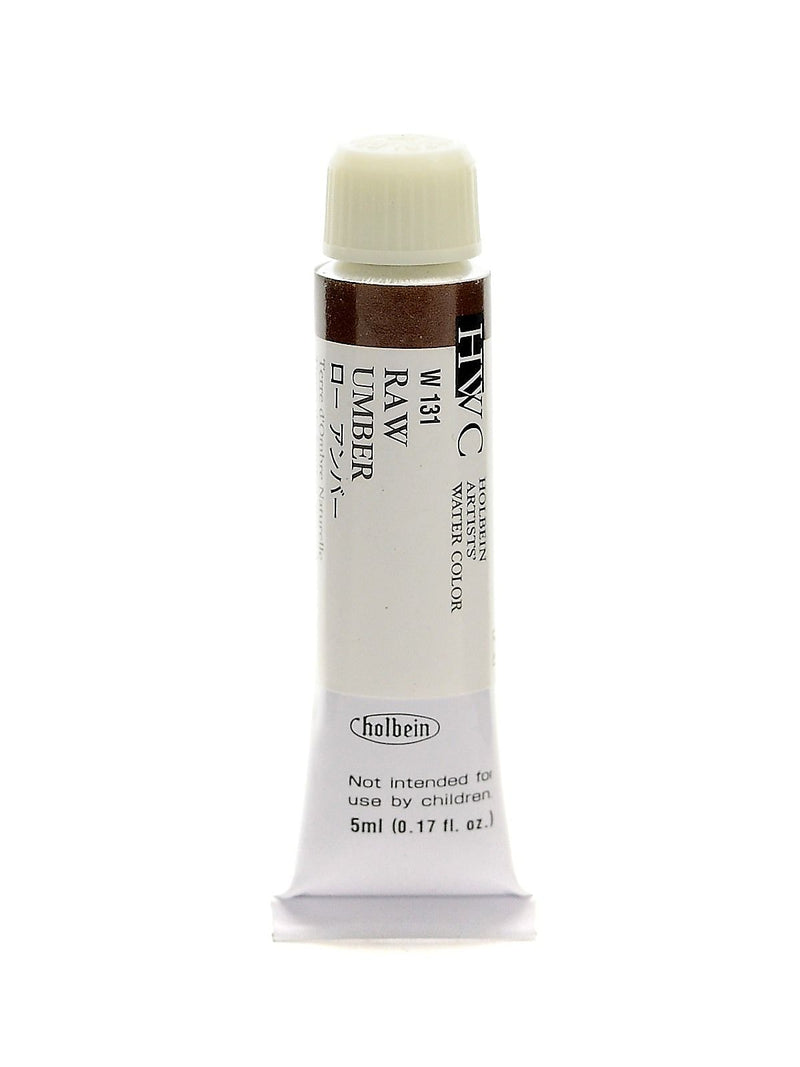 Holbein Raw Umber Artist Watercolor, 5Ml, 2/Pack (97129-Pk3)