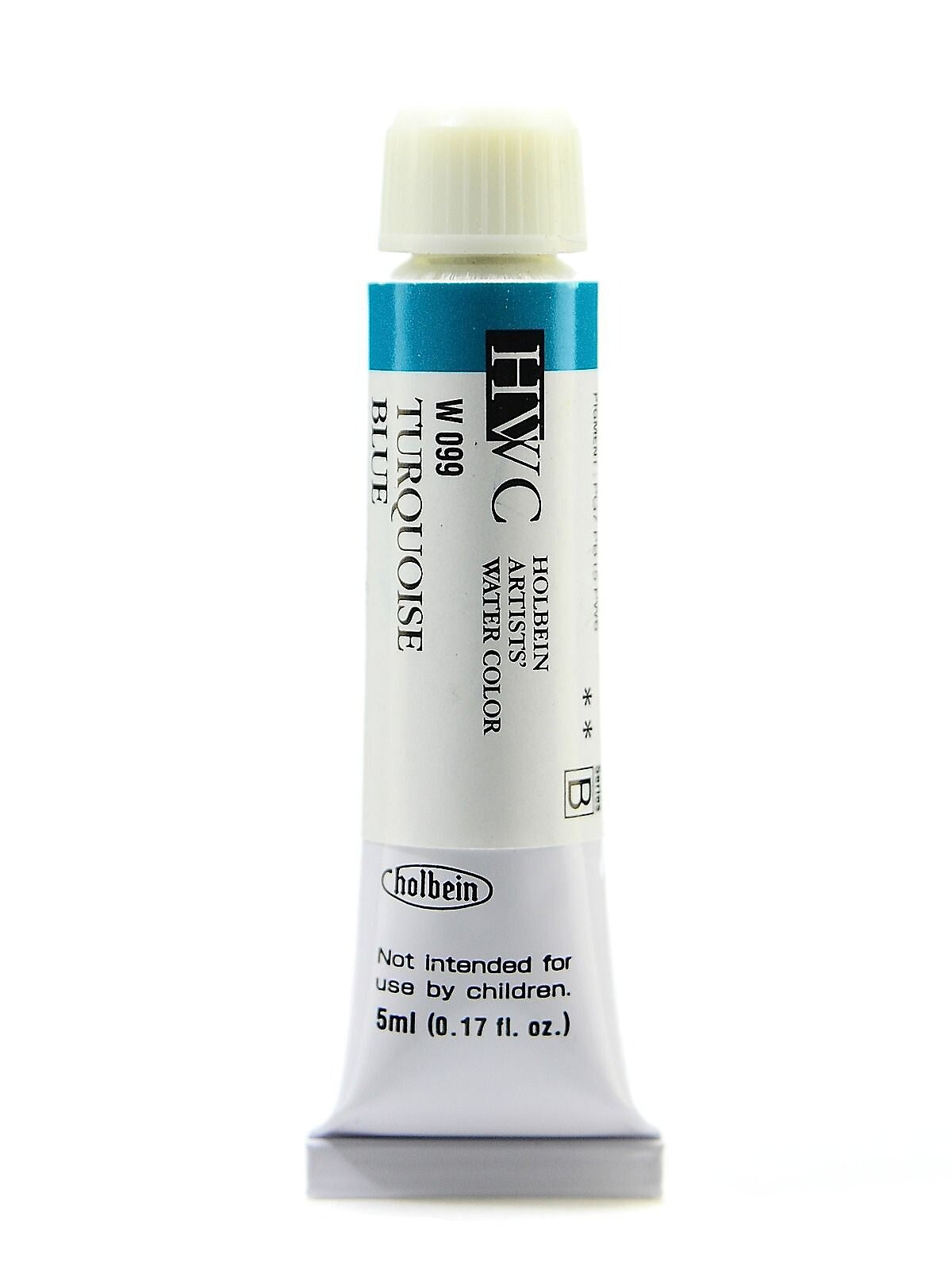 Holbein Turquoise Blue Artist Watercolor, 5Ml, 2/Pack (97141-Pk2)