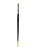 Silver Brush Renaissance Series Brushes Short Handle, 4 Cat's Tongue (52840)